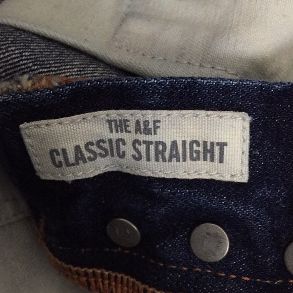 Abercrombie & Fitch Button Fly Strait Leg W28 L30 - Picture 8 of 8